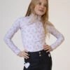 Junior AirTec Base Layer - Vintage Rose -Black Heart Equestrian Store 092A1428