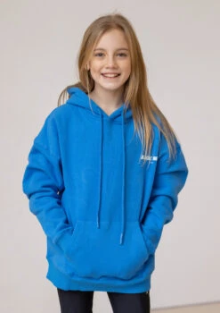 Junior Bubble Print Hoodie - Ocean