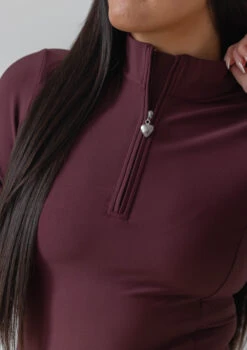 AirTec Base Layer - Cranberry 11 AirTec Base Layer - Cranberry -Black Heart Equestrian Store 092A9194