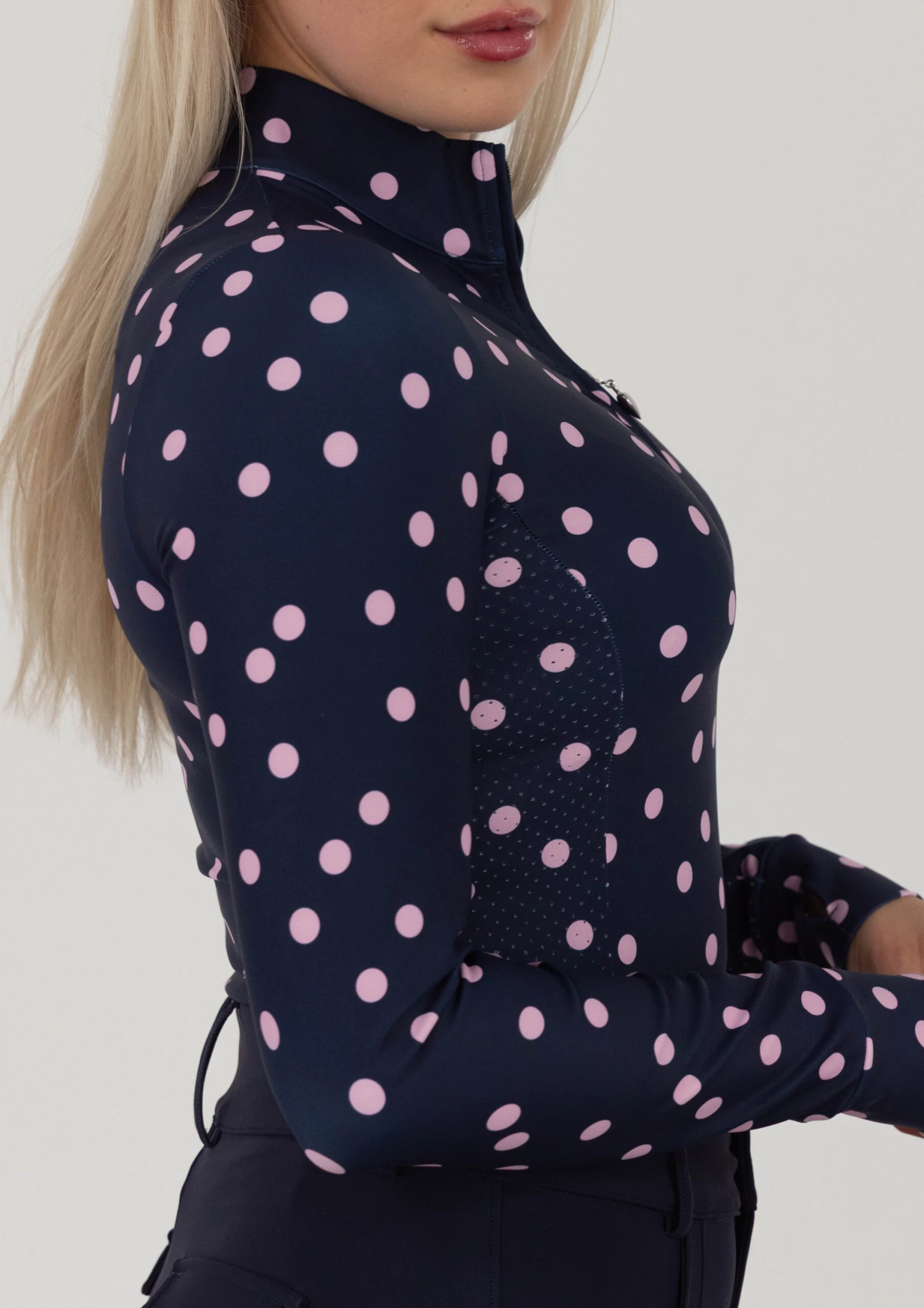 AirTec Base Layer - Pink & Midnight Polka Dot 6 AirTec Base Layer - Pink & Midnight Polka Dot - Image 4