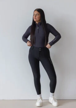 AirTec Base Layer - Truffle -Black Heart Equestrian Store 092A9349