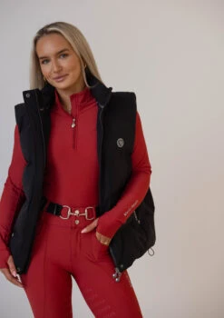 Puffer Gilet - Black 13 Puffer Gilet - Black -Black Heart Equestrian Store 092A9611