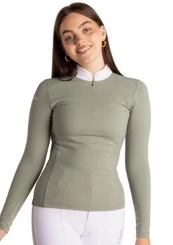 AirTec Show Shirt - Sage -Black Heart Equestrian Store 10 0a2176e9 7e40 4fb3 bc26 ad2b466011e1