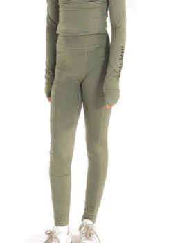 Junior Flex Riding Leggings - Olive