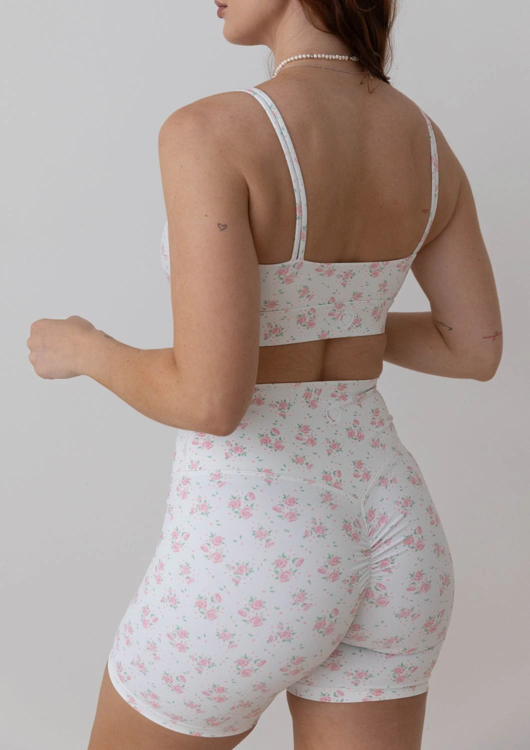 Active Scrunch Shorts - Vintage Rose 6 Active Scrunch Shorts - Vintage Rose - Image 4