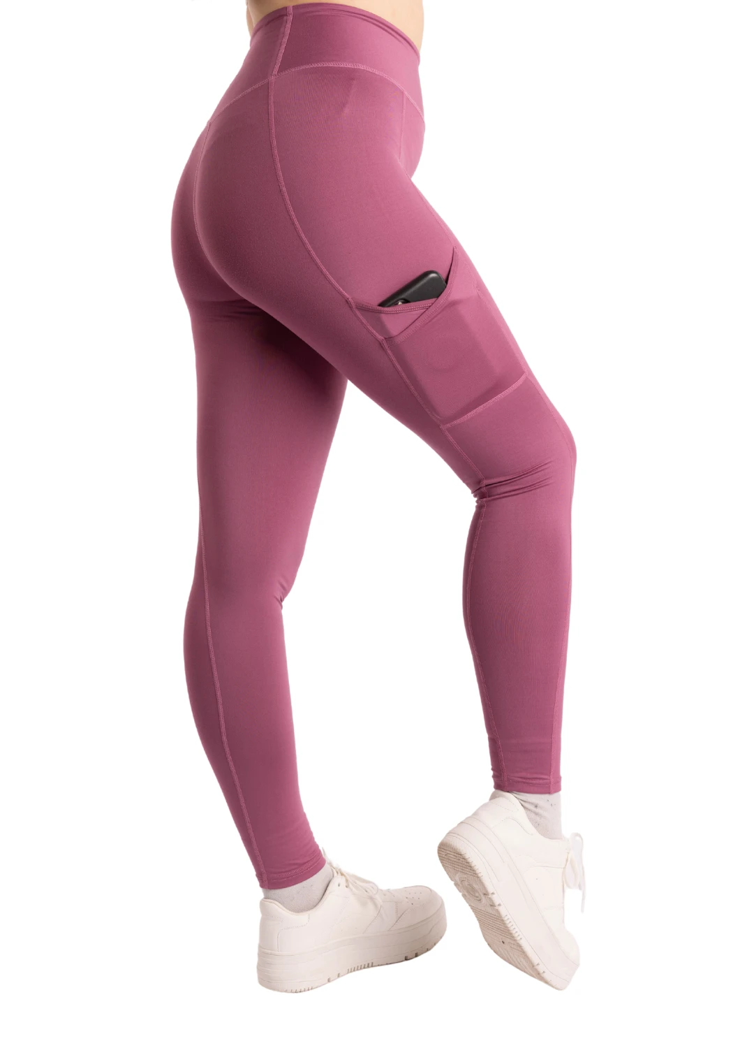Flex Riding Leggings - Damson 5 Flex Riding Leggings - Damson - Image 3