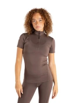 Short Sleeve Base Layer - Chocolate