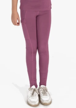 Junior Flex Riding Leggings - Damson