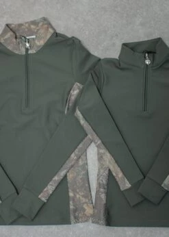 AirTec Base Layer - Pine With Camo Trim -Black Heart Equestrian Store 1C8F9E04 9BC3 47A4 AAD1 9285E5F3AD81