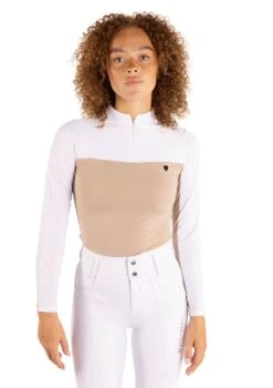 AirTec Show Shirt - White And Biscuit