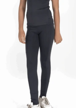 Junior Flex Riding Leggings - Charcoal