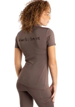 Short Sleeve Base Layer - Chocolate -Black Heart Equestrian Store 20 73bd9e57 a129 4d1f b520 60e7436b76d1