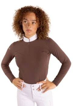 AirTec Show Shirt - Chocolate 13 AirTec Show Shirt - Chocolate -Black Heart Equestrian Store 22 7d6ff48a a98f 474f 896b 7cc4e987a2e1