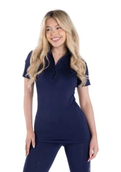 Short Sleeve Base Layer - Navy