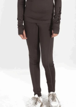 Junior Flex Riding Leggings - Chocolate
