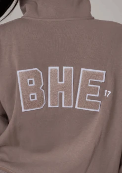 Collegiate Cropped Half Zip - Latte -Black Heart Equestrian Store 276 b3ed84ad 3e72 4032 b158 c22979d79cd8