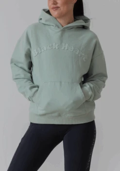 Timeless Appliqué Hoodie- Fern -Black Heart Equestrian Store 278