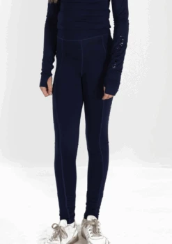 Junior Flex Riding Leggings - Navy