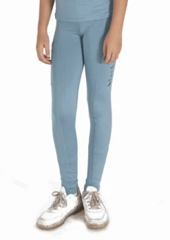 Junior Flex Riding Leggings - Aqua