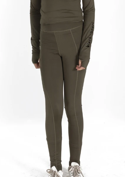 Junior Flex Riding Leggings - Khaki 3 Junior Flex Riding Leggings - Khaki