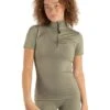 Short Sleeve Base Layer - Olive -Black Heart Equestrian Store 31 c345b24e f819 4f54 b1e9 1e942605b71b