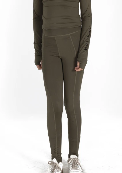 Junior Flex Riding Leggings - Khaki 5 Junior Flex Riding Leggings - Khaki - Image 3