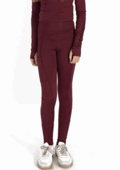 Junior Flex Riding Leggings - Wine