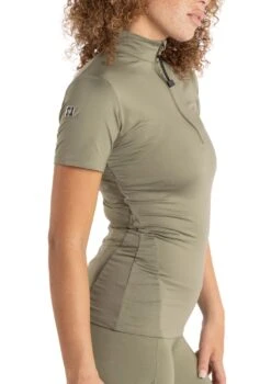 Short Sleeve Base Layer - Olive -Black Heart Equestrian Store 34 497a684d 34a2 413e af71 4479b0e7cf0b