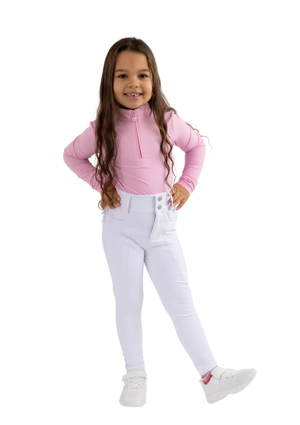 Junior Sparkle Base Layer - Pink 5 Junior Sparkle Base Layer - Pink - Image 3