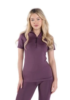 Short Sleeve Base Layer - Mulberry