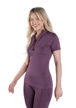 Short Sleeve Base Layer - Mulberry -Black Heart Equestrian Store 6 e5df9687 09e3 42ac 86f5 4bc25398ebe2