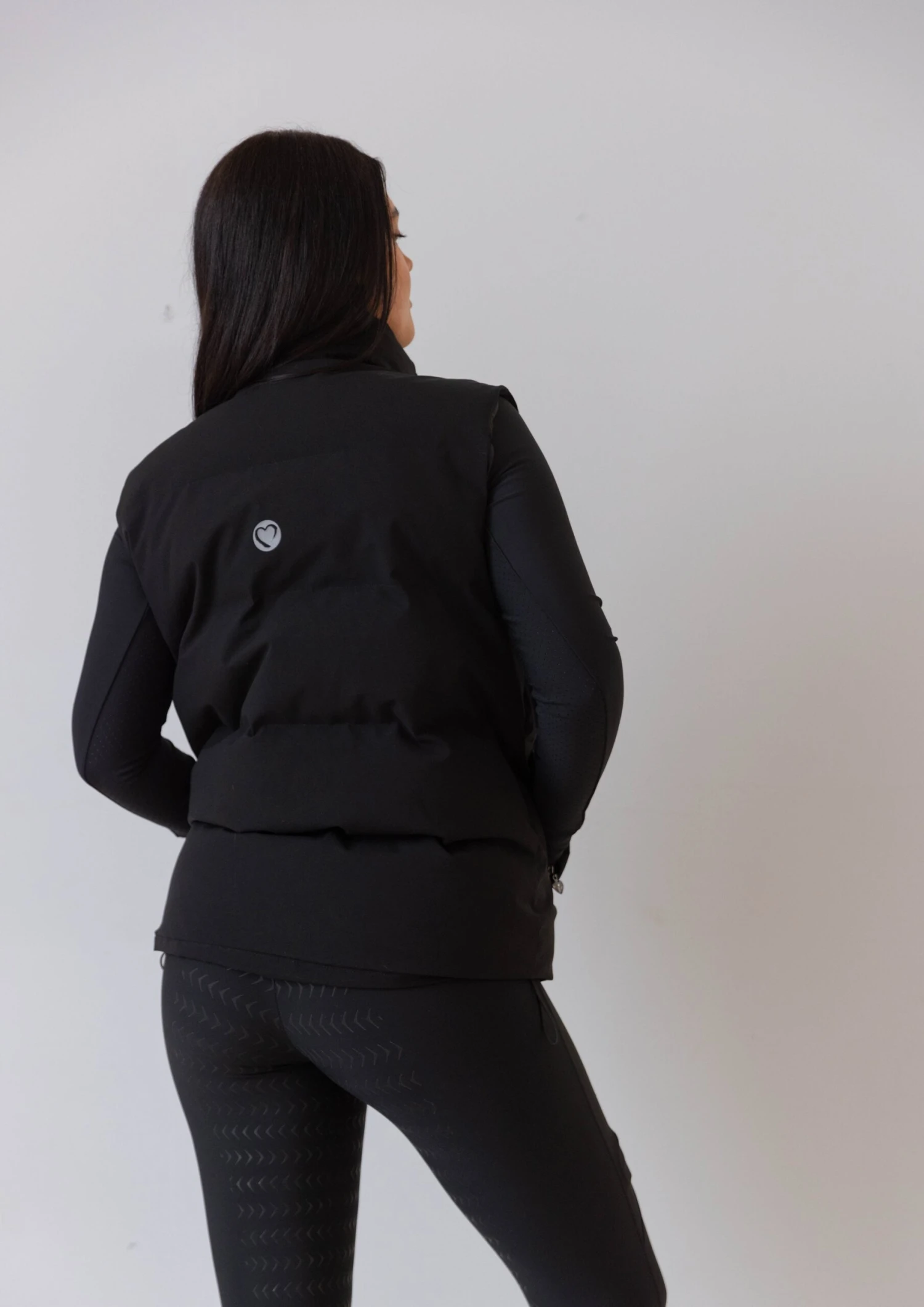 Puffer Gilet - Black 4 Puffer Gilet - Black - Image 2