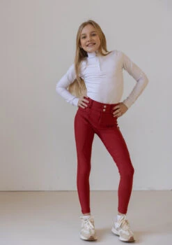 Junior Cara Hybrid - Cherry -Black Heart Equestrian Store 792A1180