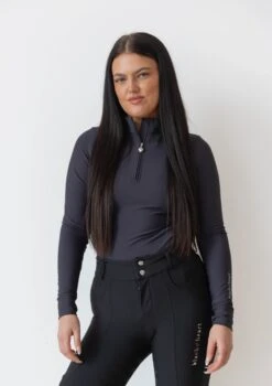 AirTec Base Layer - Truffle -Black Heart Equestrian Store 792A9816
