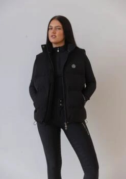 Puffer Gilet - Black 11 Puffer Gilet - Black -Black Heart Equestrian Store 792A9982