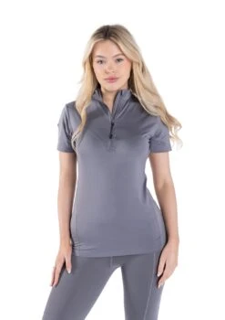 Short Sleeve Base Layer - Grey