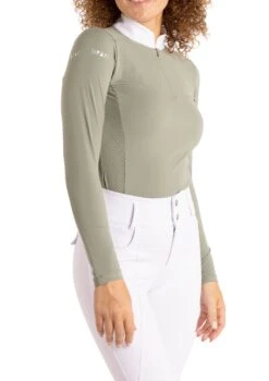 AirTec Show Shirt - Sage -Black Heart Equestrian Store 8 72412bf5 1432 4a0a a527 66efd52411f1