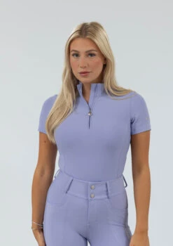 AirTec Short Sleeve Base Layer - Lilac