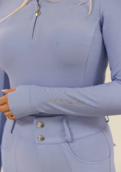 AirTec Base Layer - Lilac -Black Heart Equestrian Store 92A0867