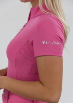 AirTec Short Sleeve Base Layer - Barbie Pink 12 AirTec Short Sleeve Base Layer - Barbie Pink -Black Heart Equestrian Store 92A1607