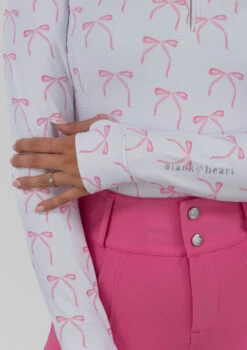 AirTec Base Layer - Bows -Black Heart Equestrian Store 92A1750