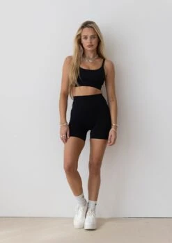Active Scrunch Shorts - Black
