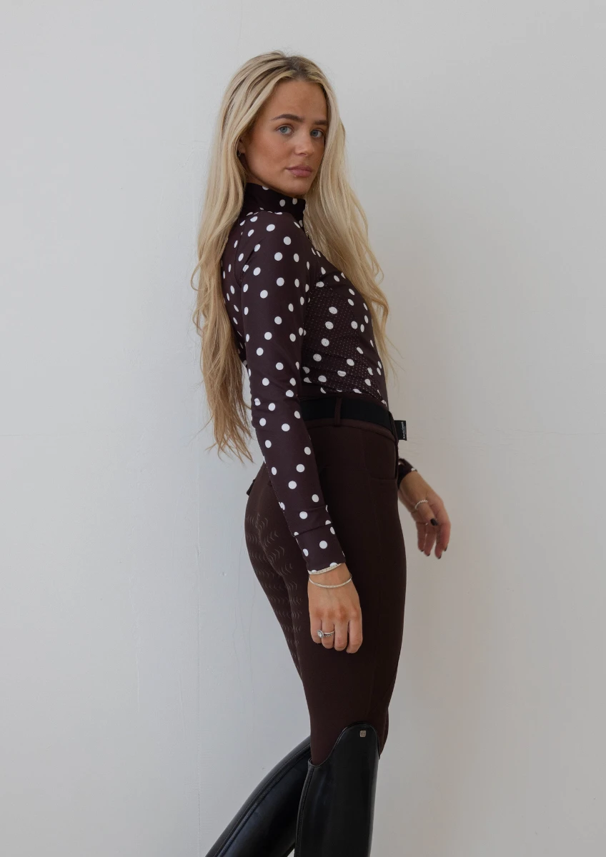 AirTec Base Layer - Brown Polka Dot 10 AirTec Base Layer - Brown Polka Dot - Image 8