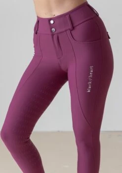 Cara Hybrid - Damson -Black Heart Equestrian Store DAMSON 5