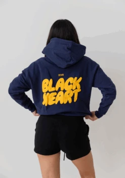 Bubble Print Hoodie - French Navy -Black Heart Equestrian Store FRENCHNAVYHOODIE 3