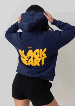 Bubble Print Hoodie - French Navy -Black Heart Equestrian Store FRENCHNAVYHOODIE 4