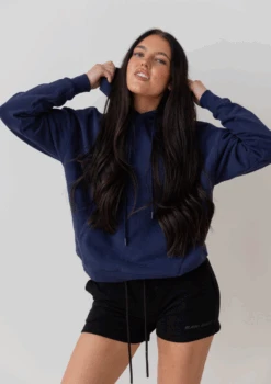 Bubble Print Hoodie - French Navy -Black Heart Equestrian Store FRENCHNAVYHOODIE 6