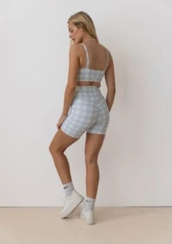 Active Sports Bra - Blue Check -Black Heart Equestrian Store GINGHAMSET 3 7a4c9623 85a3 4580 baca cc633b1633c1