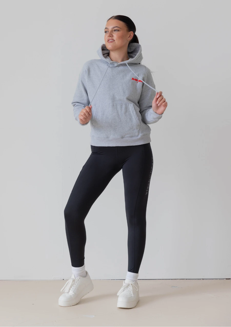 Bubble Print Hoodie - Red Heather 8 Bubble Print Hoodie - Red Heather - Image 6