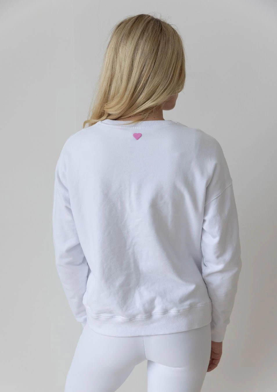 Horse Girl Crew Neck Sweatshirt - White 4 Horse Girl Crew Neck Sweatshirt - White - Image 2